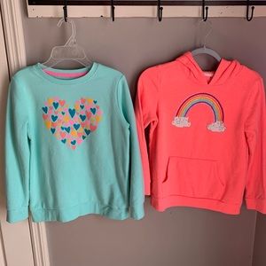 Cat & Jack Sweatshirts (2)